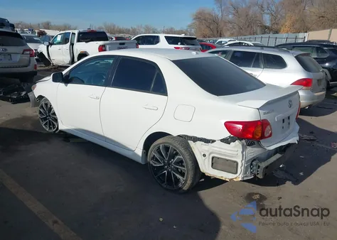 2009 Toyota Corolla S from USA, damaged, VIN 1NXBU40E79Z042313